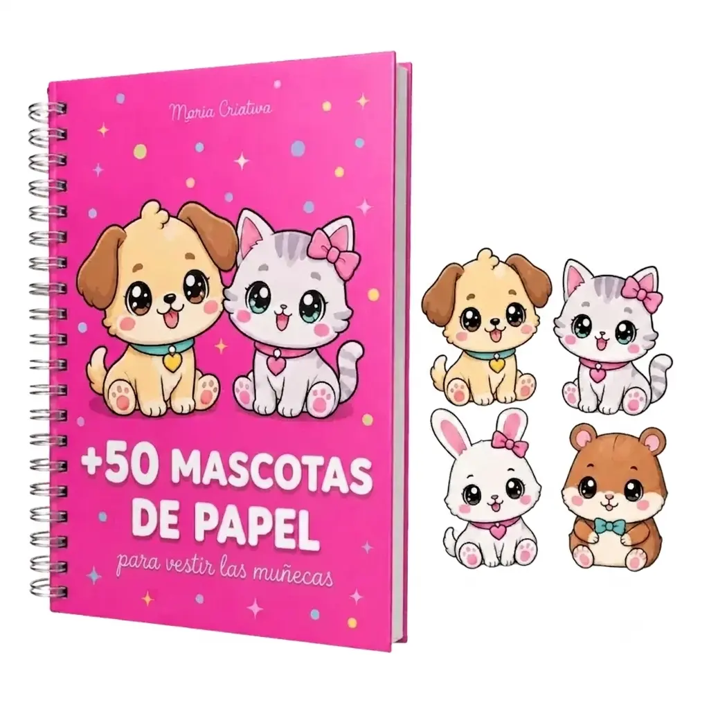 +50 Mascotas de Papel